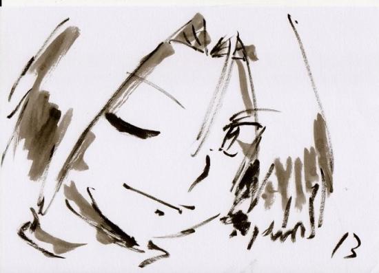 Sketch clin d'oeil
