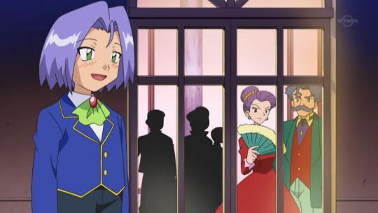 Petit James et ses parents